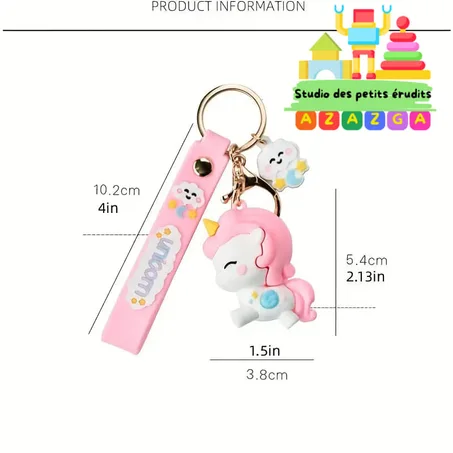 Petit Cadeau Créatif, Porte-clés Fille licorne