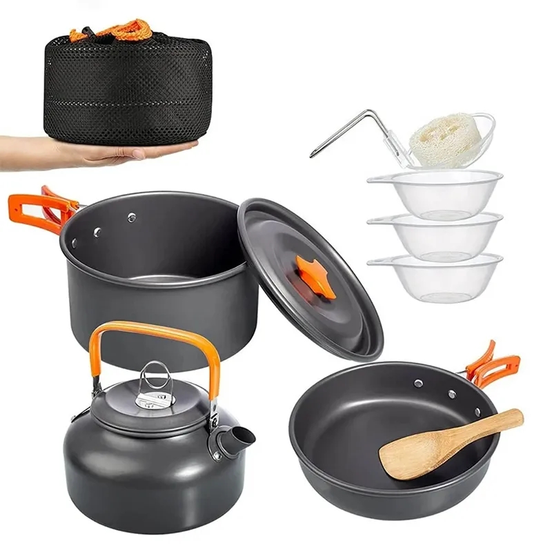 Kit de Batterie de cuisine de camping