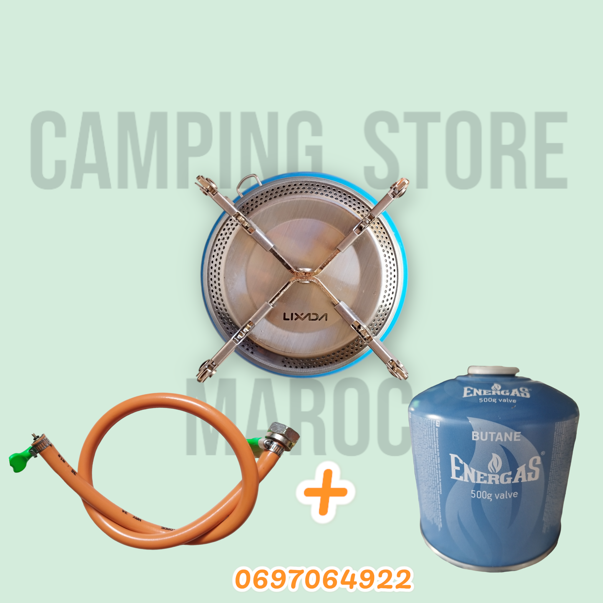 Camping Gaz Complet Rechargeable avec Son chargeur