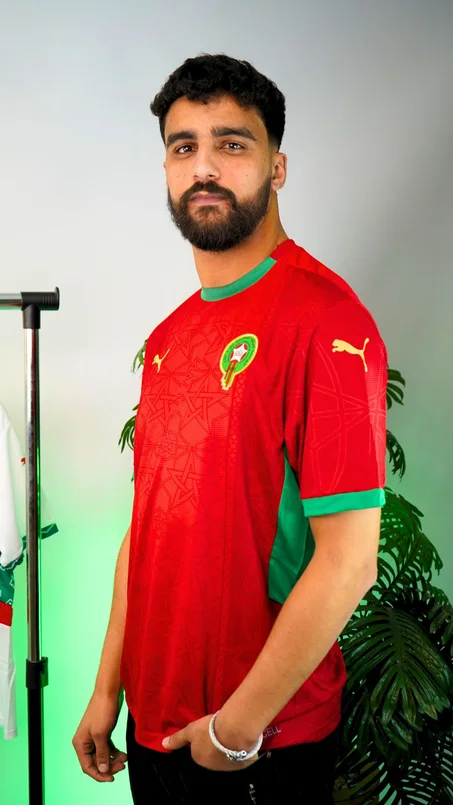 قميص المنتخب المغربي  2026 ⚪🔴
