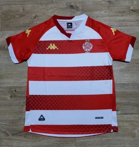 قميص WYDAD ATHLETIC  🔴 ⚪ 25/26 باللون الأحمر والأبيض