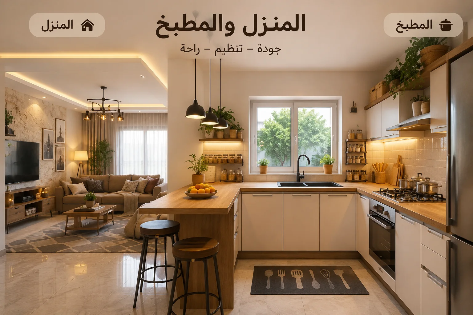 المنزل والمطبخ