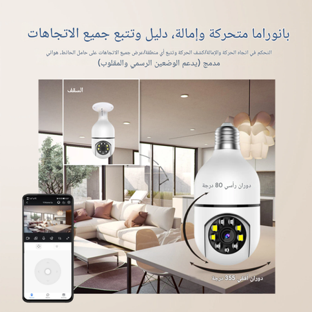 راقب بيتك من أي مكان فالعالم ، مباشرة من هاتفك