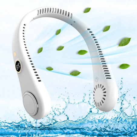 مروحة الرقبة الذكية المحمولة ، تبريد فوري ومريح في كل مكان