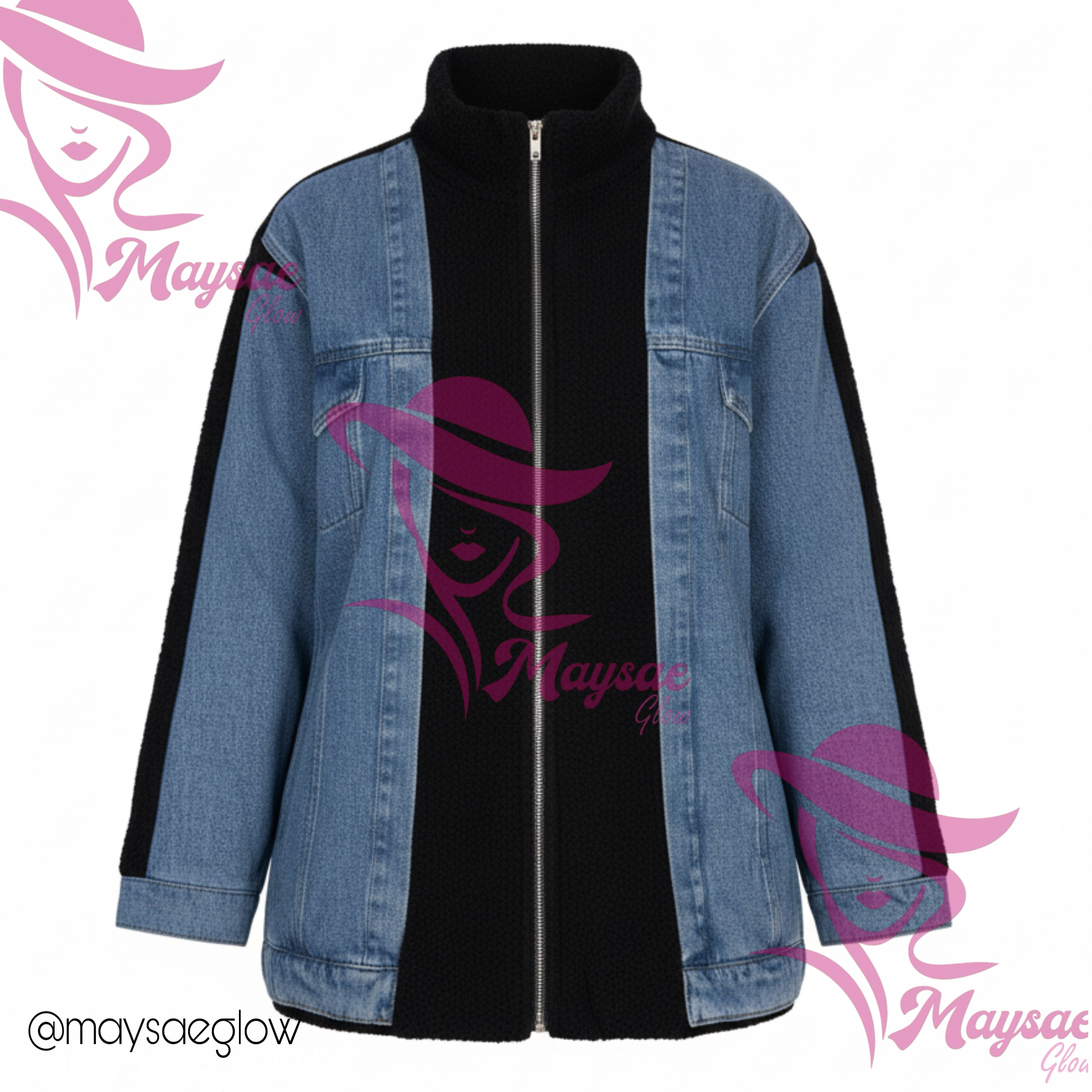 Veste en jean chic