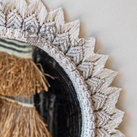 Miroirs en Macramé