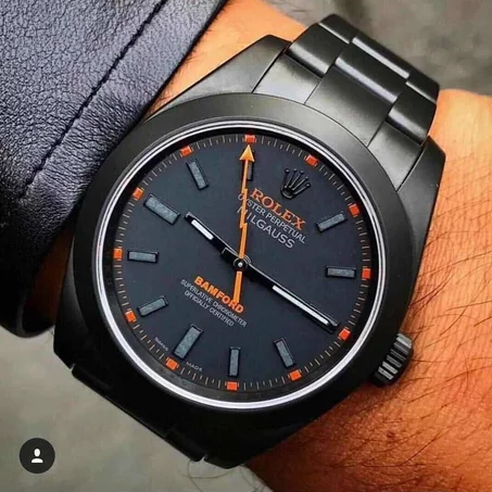 ROLEX MILGAUSS WATCH full black459