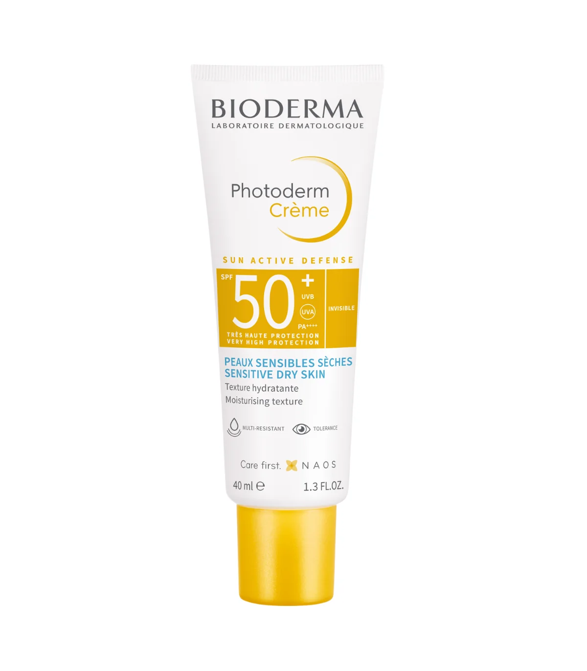 Bioderma Photoderm Crème SPF 50+ – واقي شمس مرطب للبشرة الجافة والحساسة