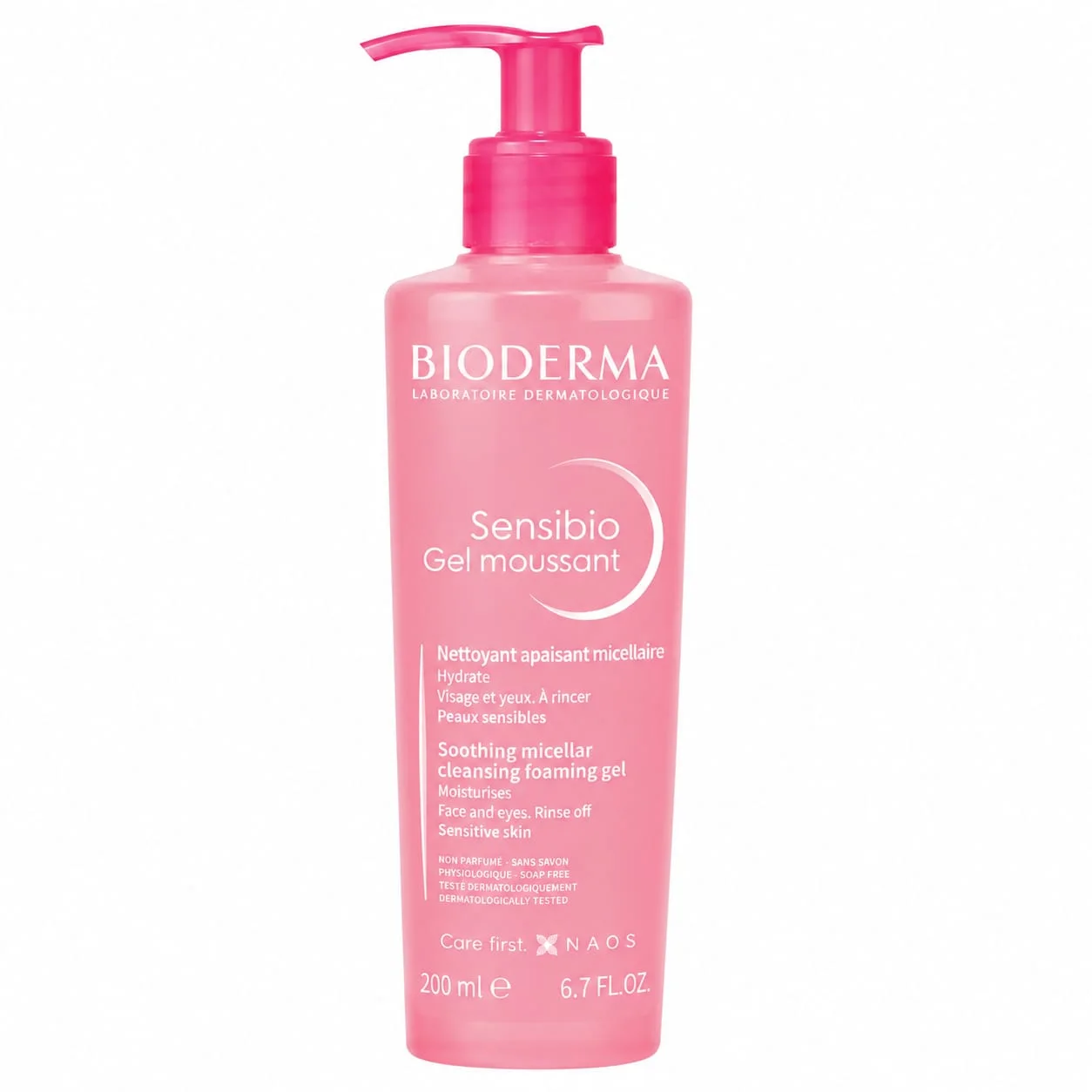 مجموعة BIODERMA الأصلية لتنظيف البشرة – Sensibio & Sébium Gel Moussant | 200 مل