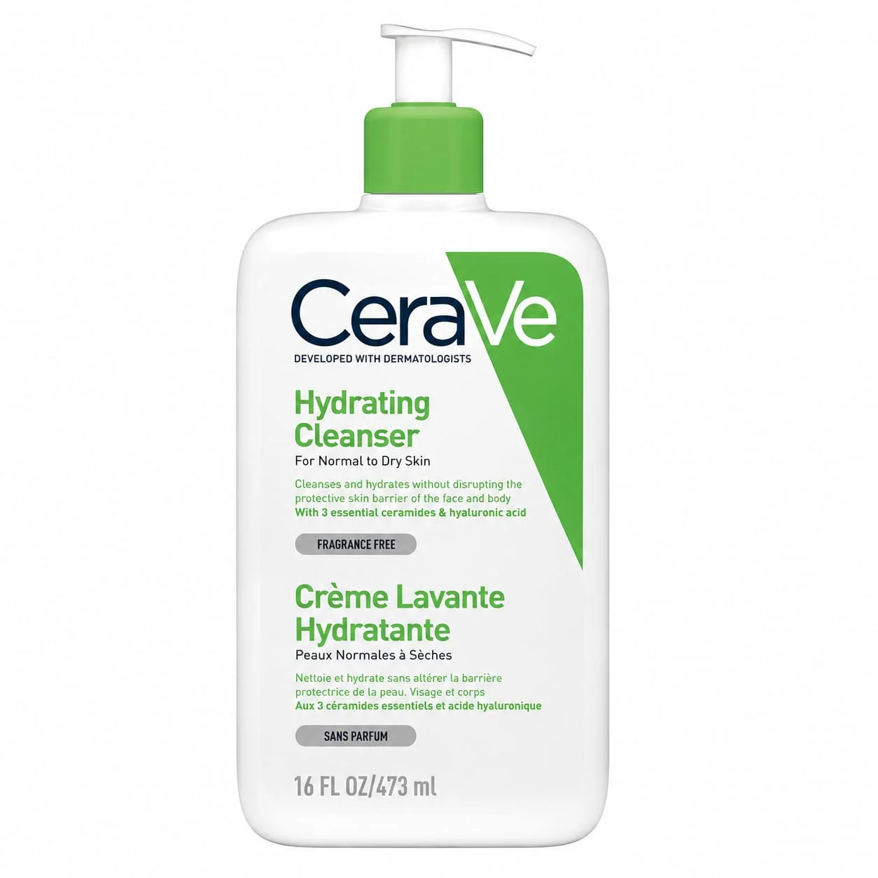 CeraVe Hydrating Cleanser  – منظف مرطب للبشرة العادية إلى الجافة