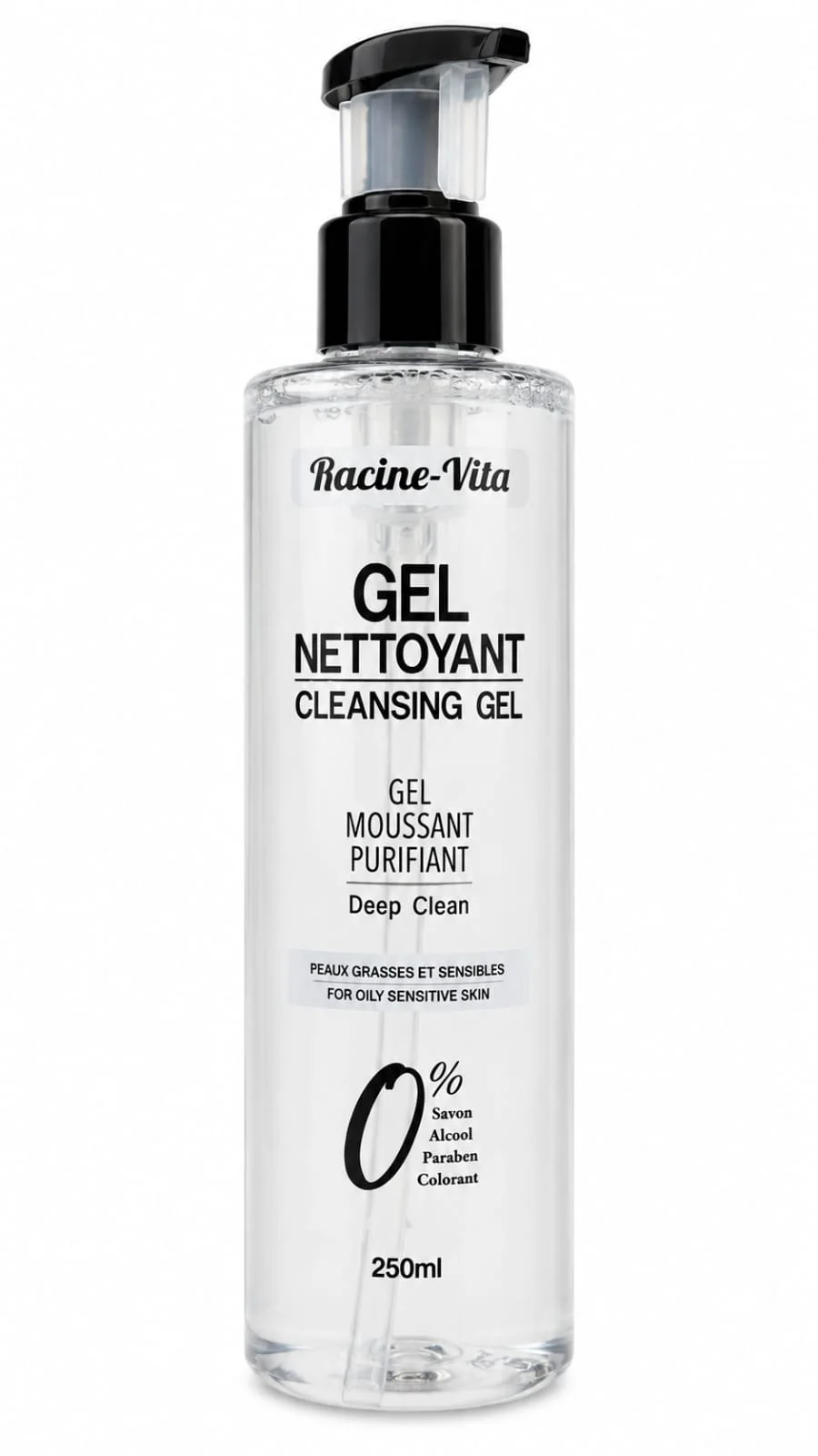 جل تنظيف عميق Racine-Vita Deep Clean للبشرة الدهنية والحساسة