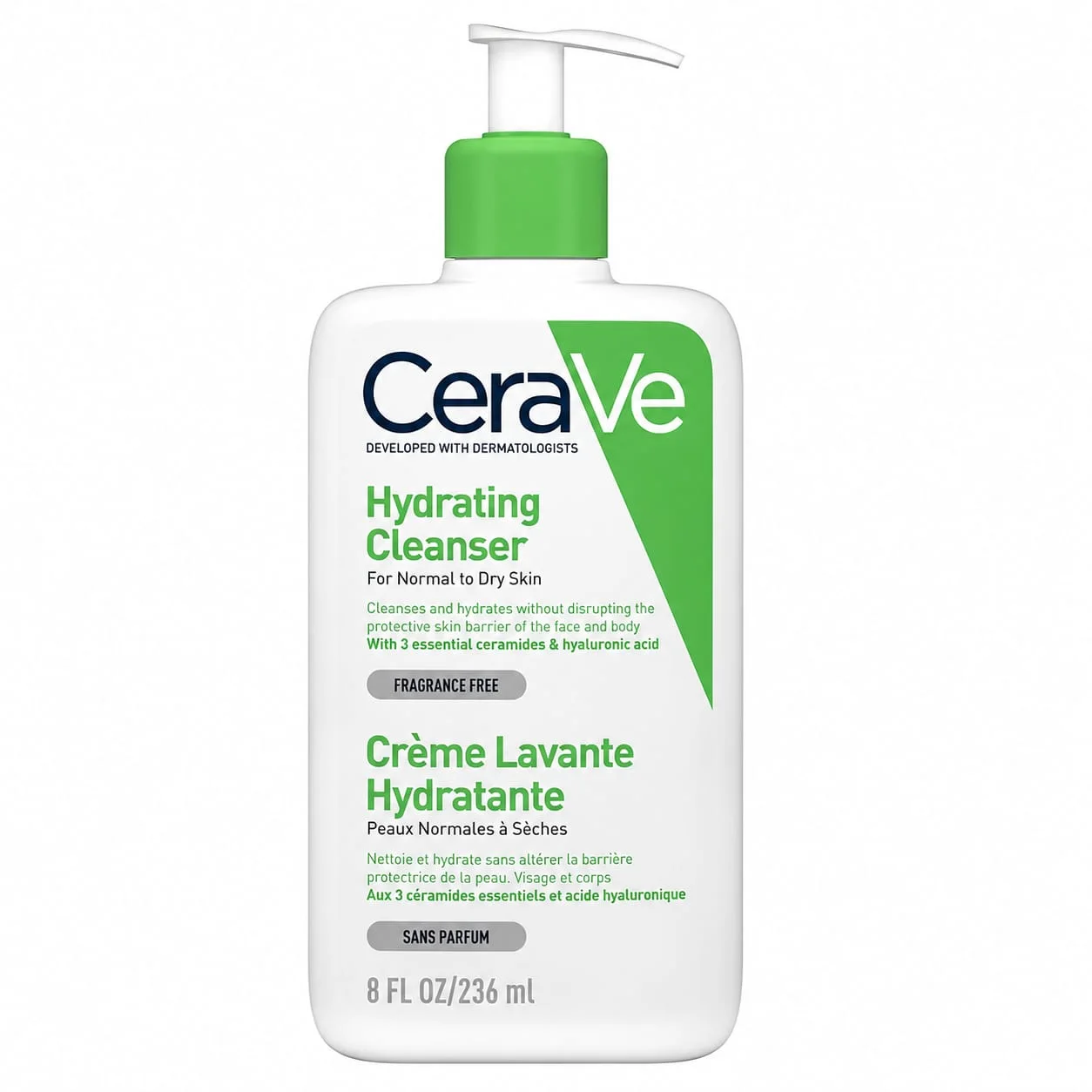 CeraVe Hydrating Cleanser  – منظف مرطب للبشرة العادية إلى الجافة