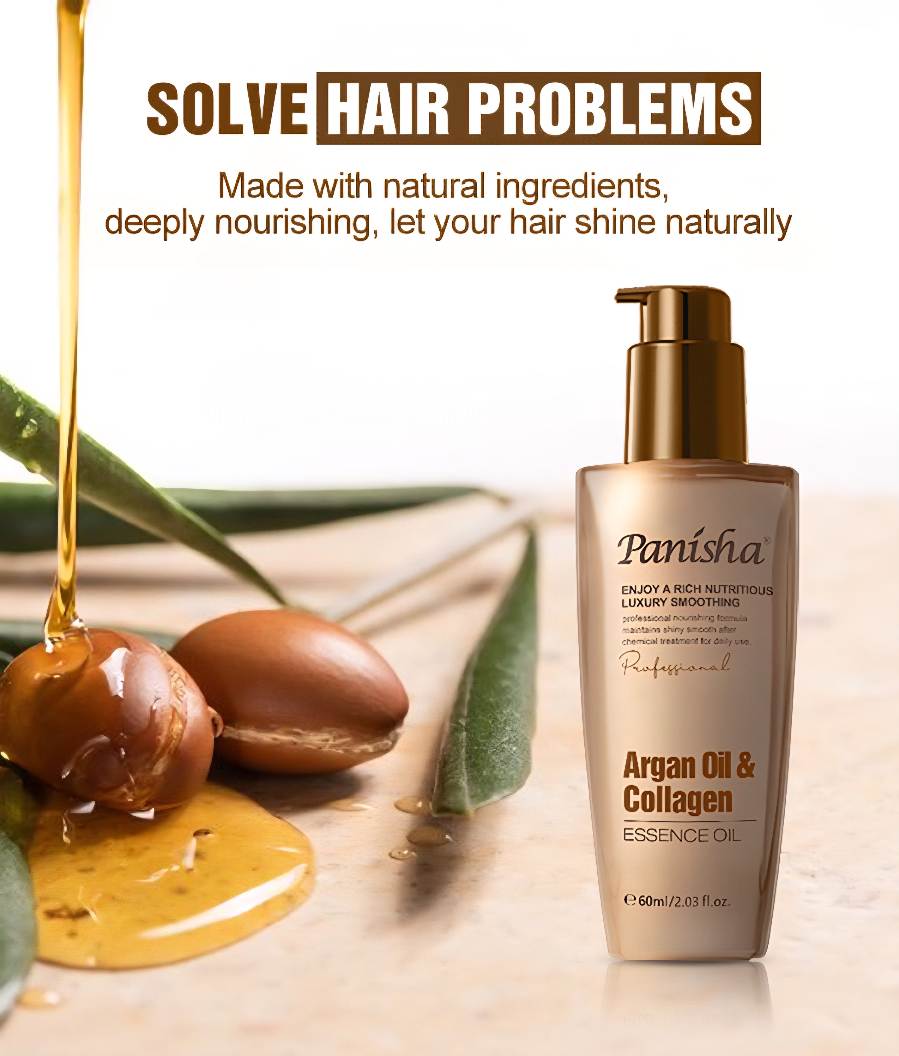 Sérum réparateur cheveux abîmés 60 ML