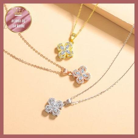 Collier à fleur Rotatif