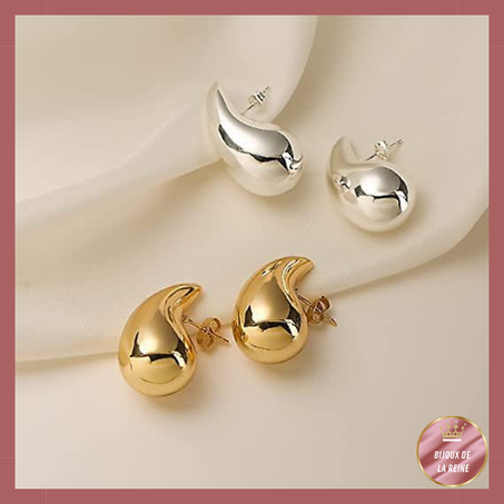 Boucles goutte d'eau