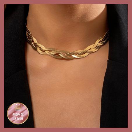 collier tressé