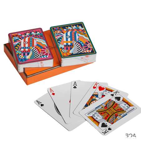 Set de 2 jeux de poker Cheval de Fête - Hermès