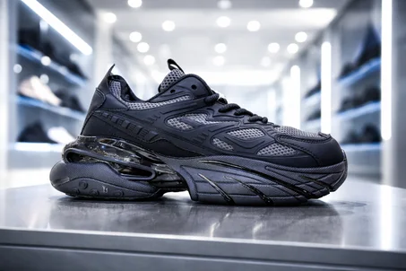 Chaussures de papa à semelle épaisse et compensée, chaussures décontractées et tendance CL30301