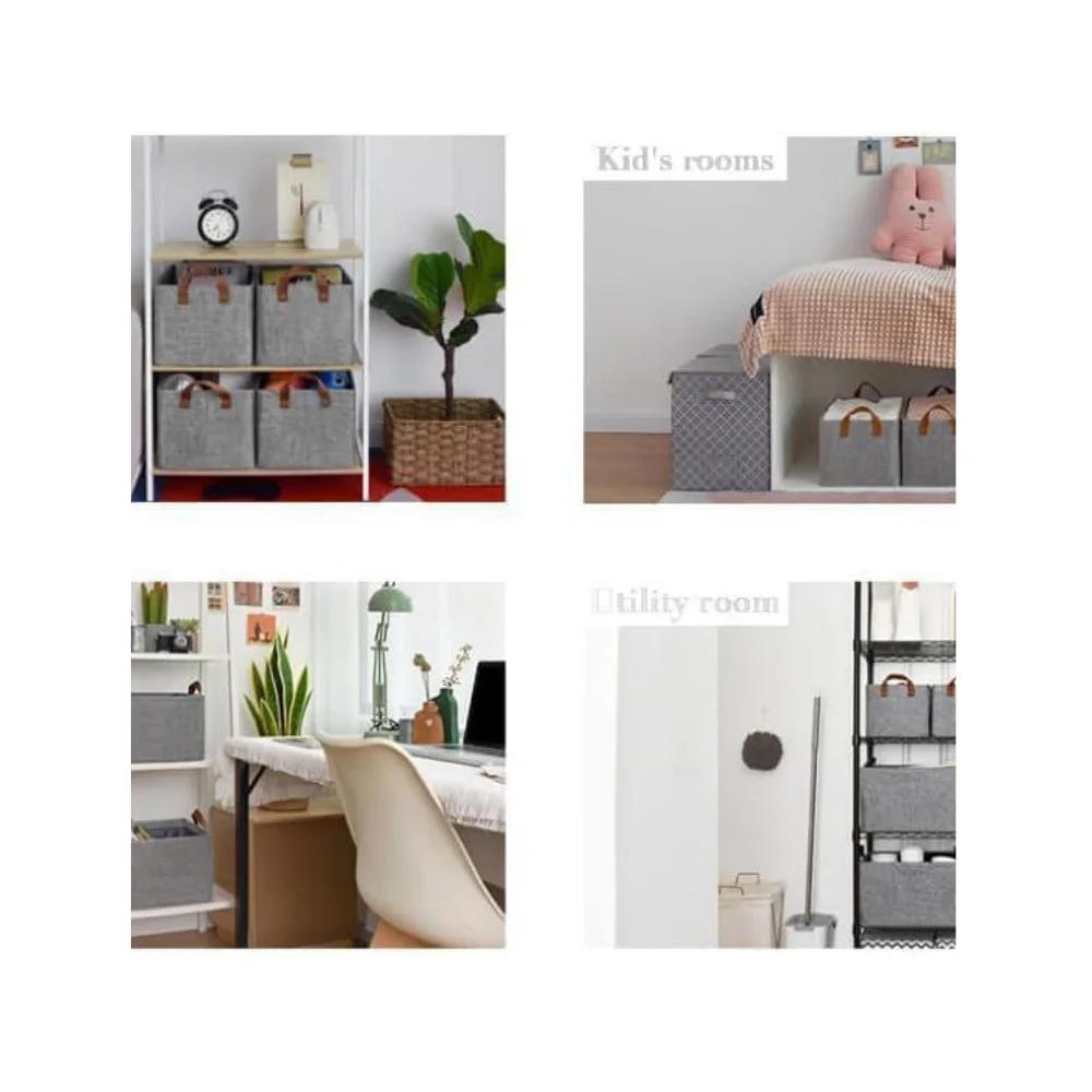 حقيبة تخزين الملابس بغطاء لحفظ وتنظيم أغراضك بسهولة