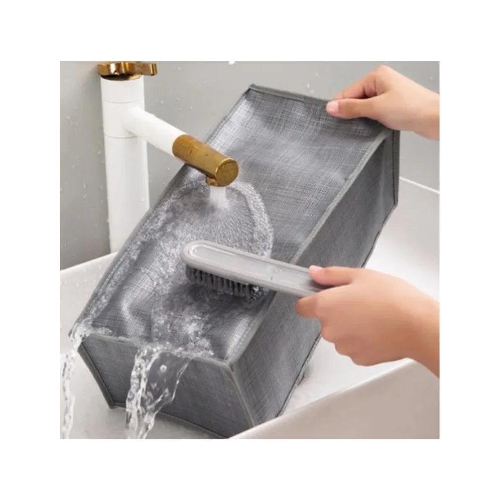 حقيبة تخزين الملابس بغطاء لحفظ وتنظيم أغراضك بسهولة