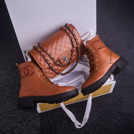 PACKS Sac Et Botte trés Chic