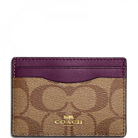 محفظة كوتش من قماش التوقيع