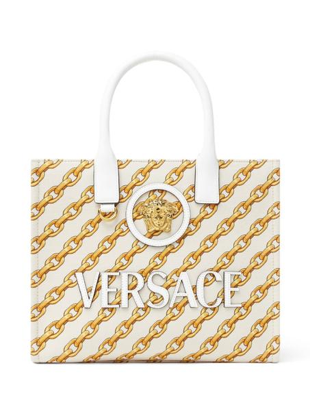 Versace  شنطة عملية بطبعة شعار الماركة