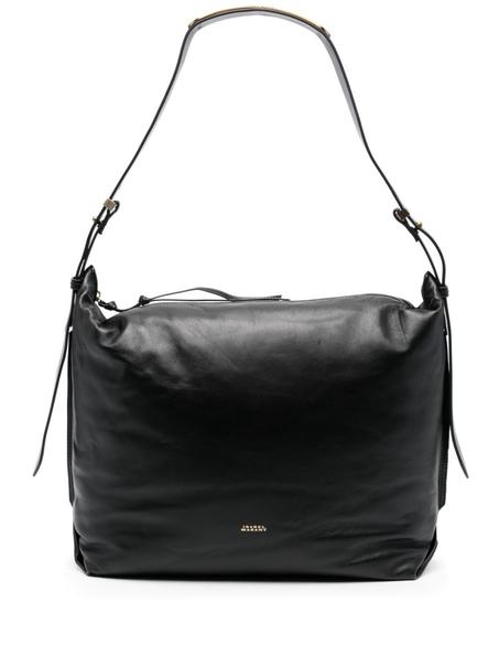 ISABEL MARANT  شنطة كتف 'ليدن' بطبعة شعار الماركة