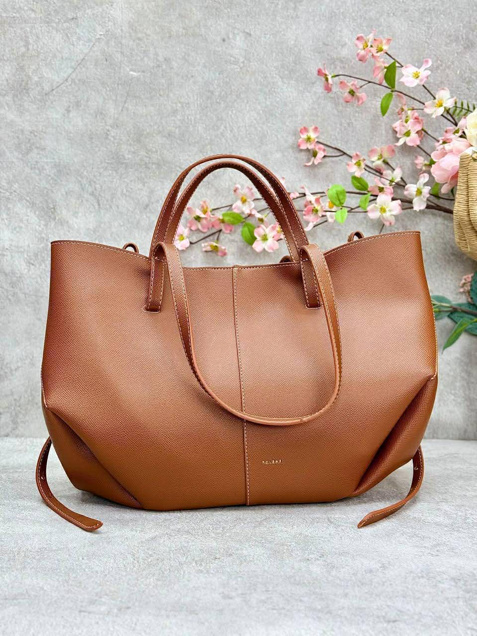 PolènePolène Leather Cyme Tote Bag