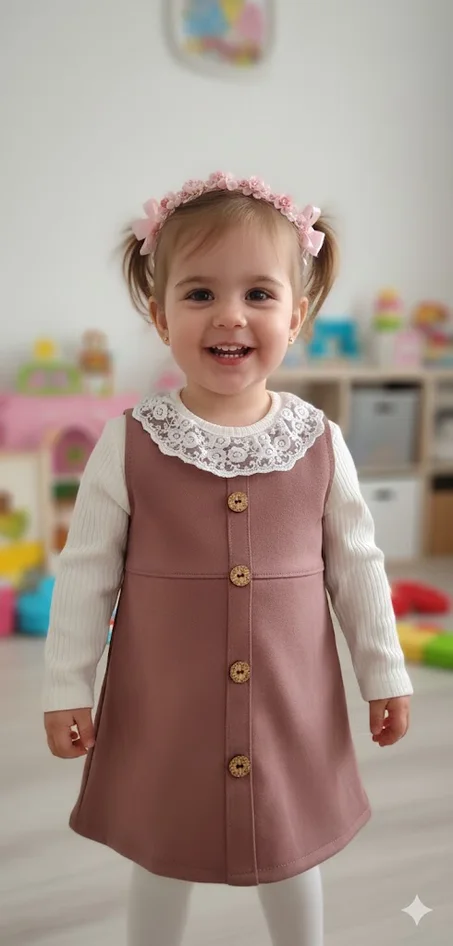 petite robe rose 6/12