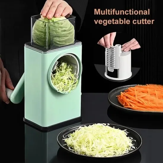 قطاعة خضروات يدوية متعددة الوظائف 4 في 1
