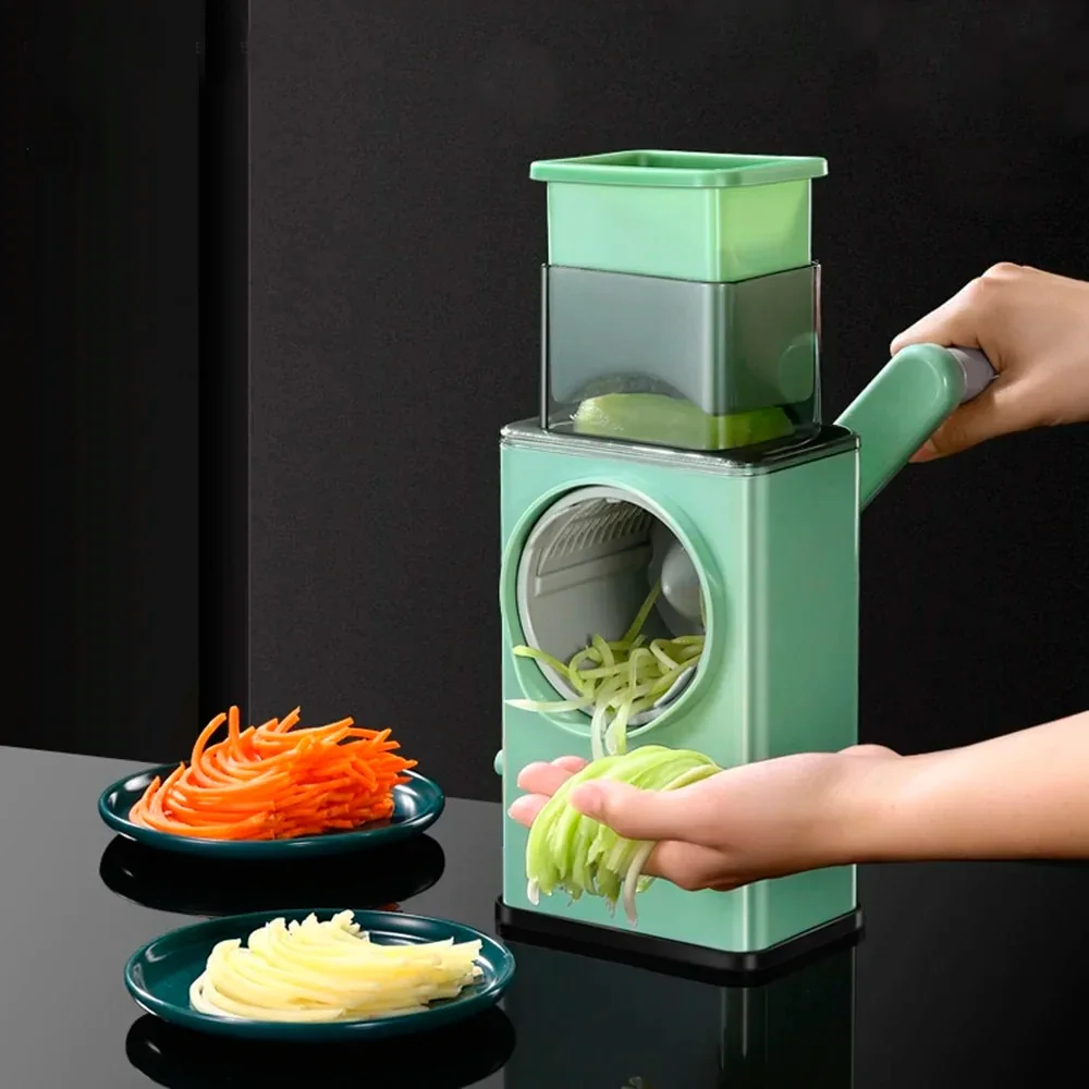 قطاعة خضروات يدوية متعددة الوظائف 4 في 1