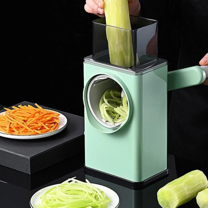 قطاعة خضروات يدوية متعددة الوظائف 4 في 1