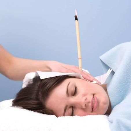 شمع الهوبي لتنظيف وتطهير وإزالة الاوساخ والتراكمات من الأذن