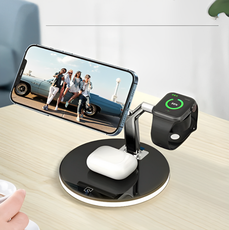 شاحن سريع و متعدد الاستعمالات 3 في 1