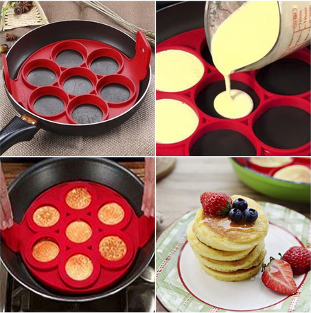 قالب صنع البانكيك ب7 دوائر