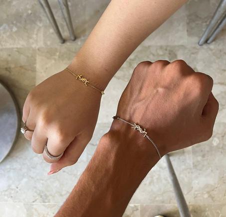 Gourmette YSL pour couple 🇫🇷