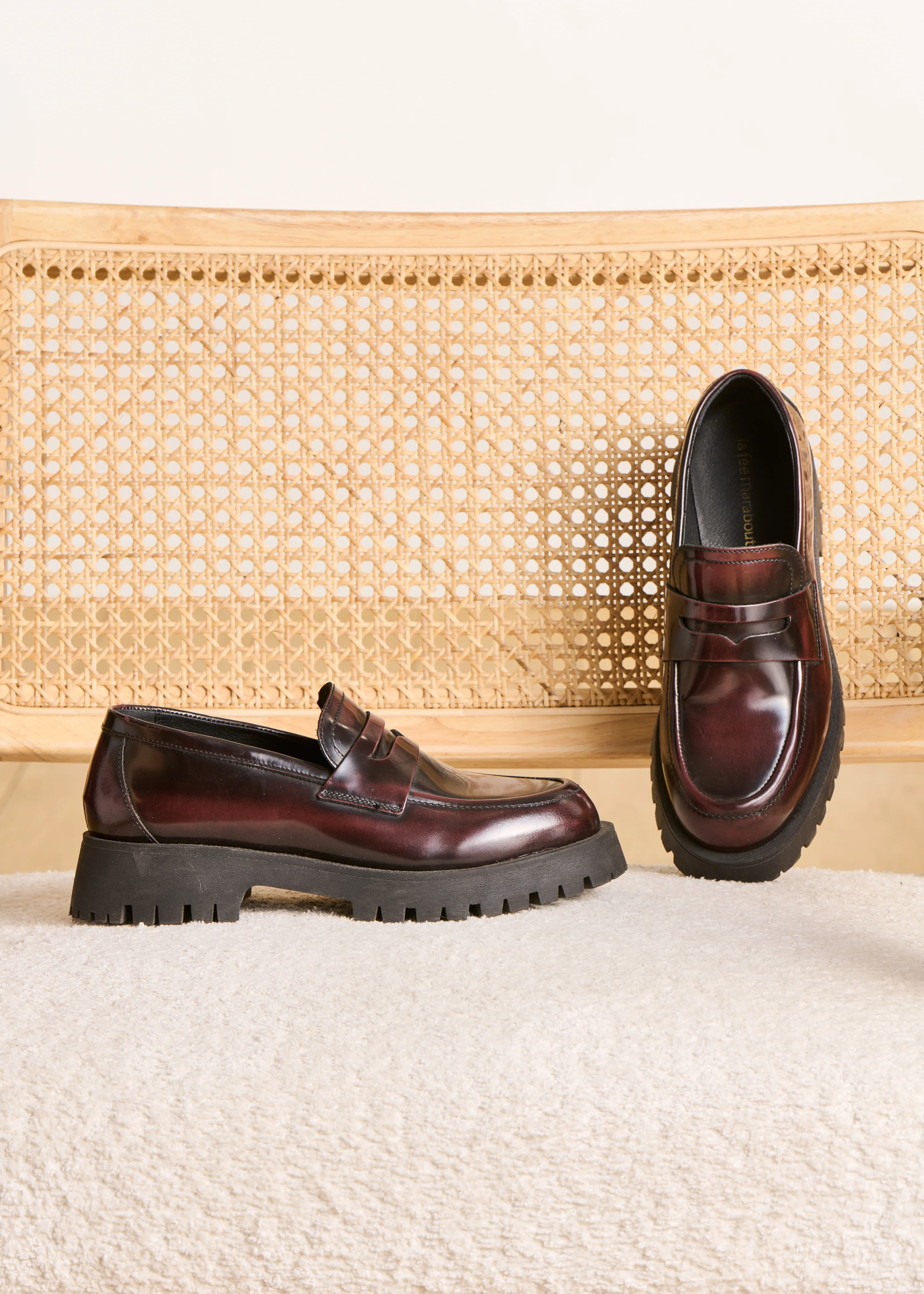 Mocassins Bordeaux Élégance