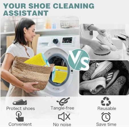 حلّ ذكي لغسل الأحذية بسهولة وفعالية!