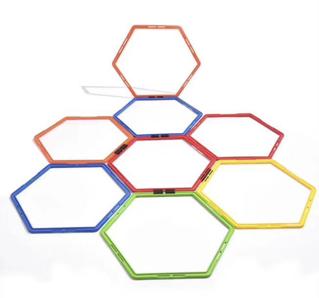 Echelle d'agilité sportive multicolore