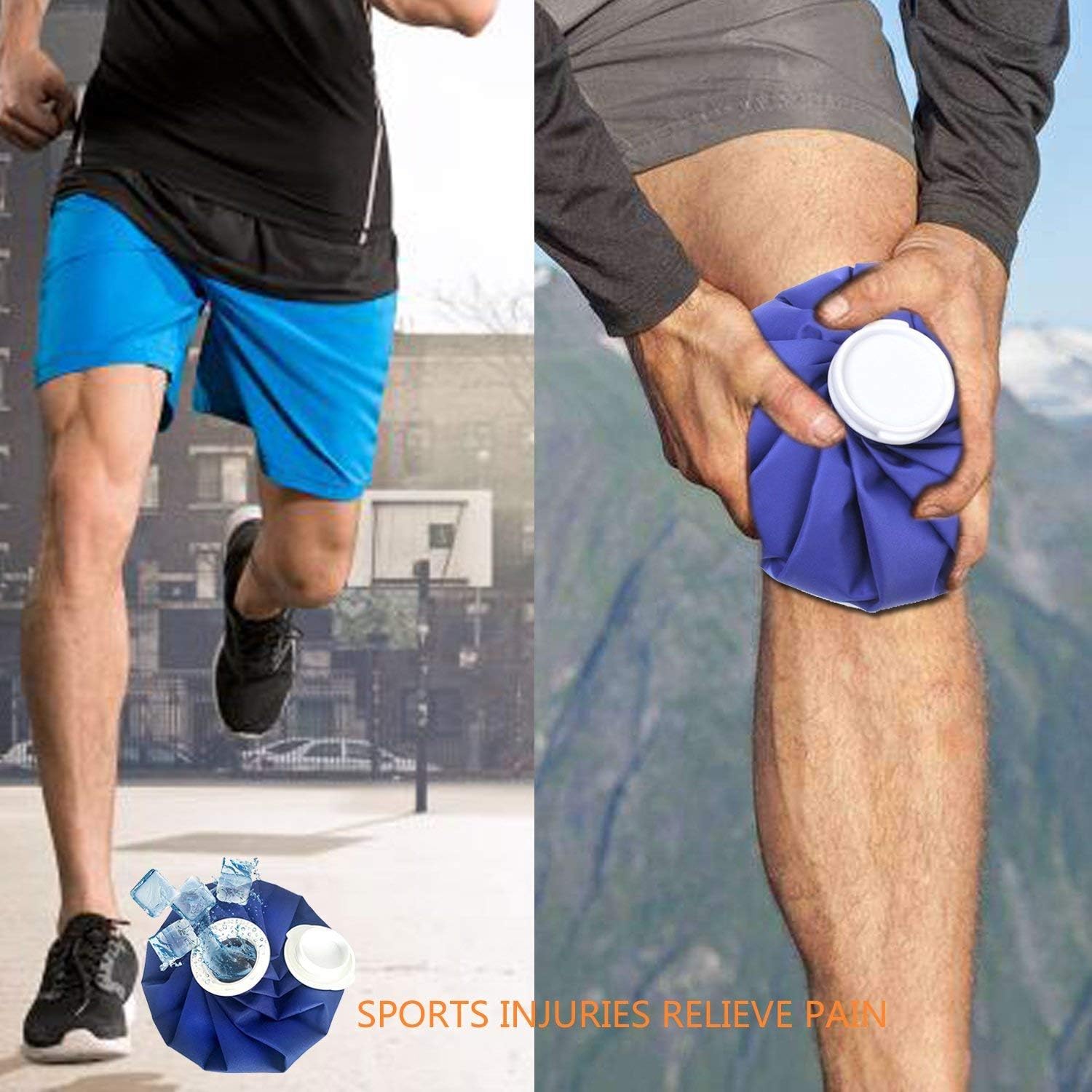 Ice Pack, Pain Relief Hot Cold Therapy Reusable Ice Bag 9''