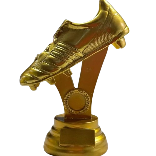 Trophée de football doré