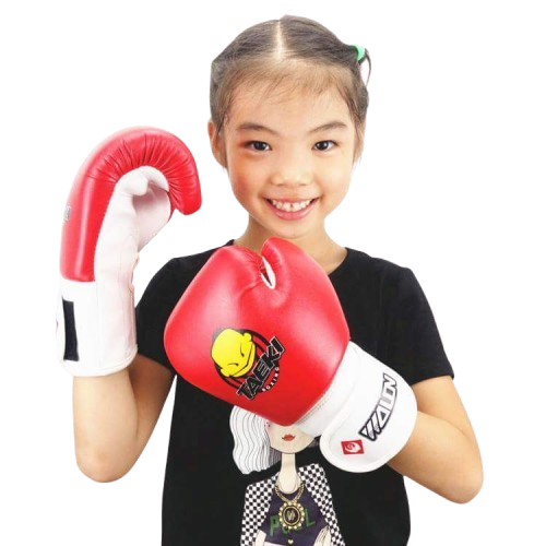 Gants de boxe rouges