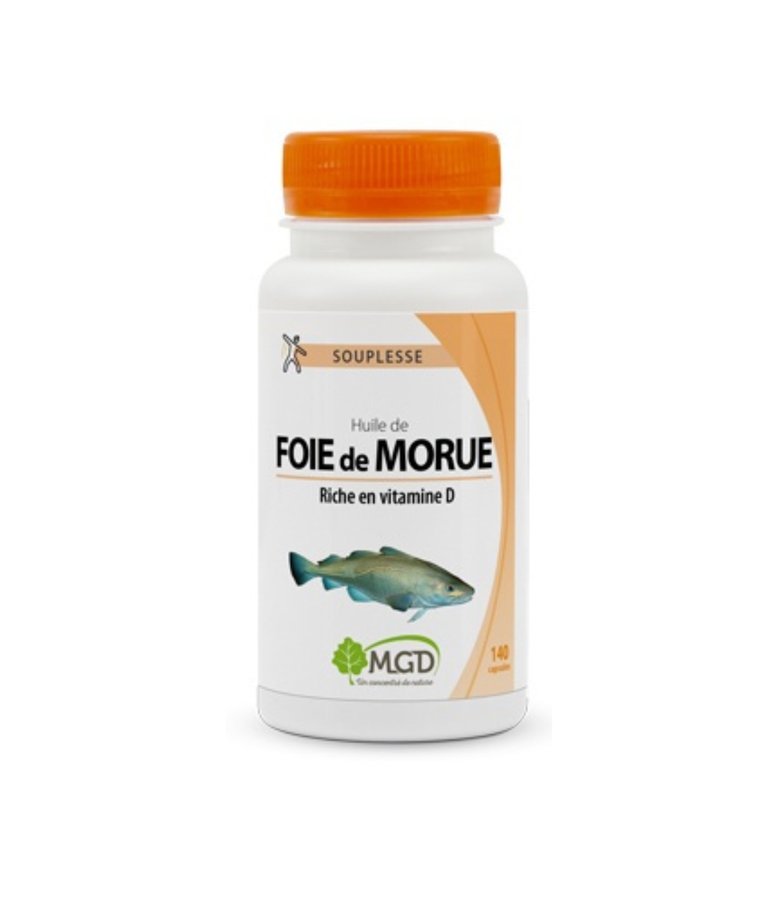MGD NATURE FOIE DE MORUE 140 CAPSULES