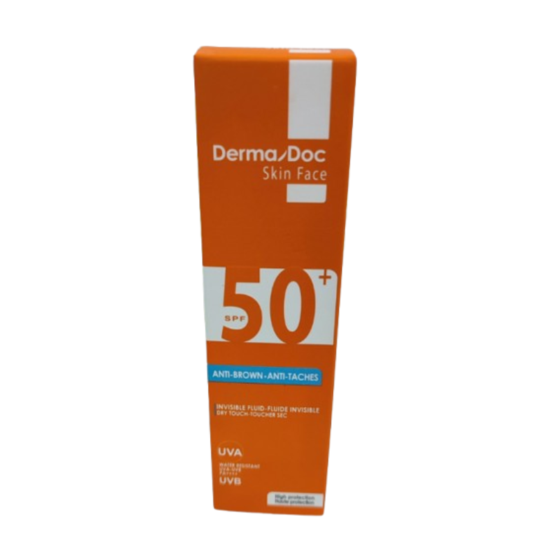 DERMADOC ECRAN SOLAIRE INVISIBLE SPF50+ 50ML