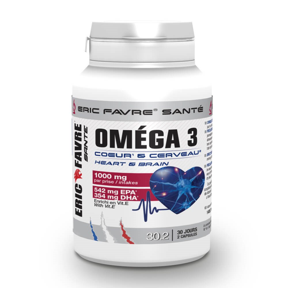 Omega 3 - Cœur et cerveau 120 capsules