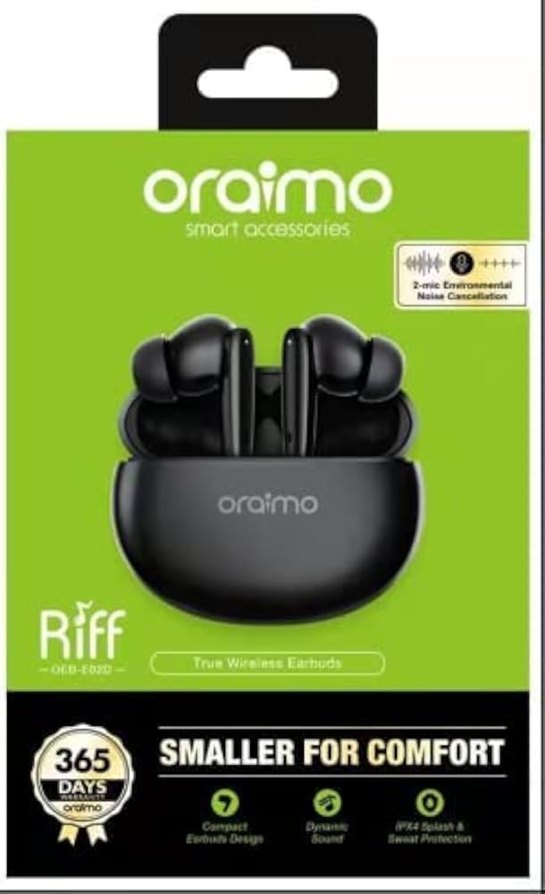 oraimo Riff 2 écouteurs sans fil
