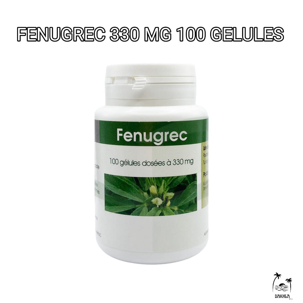 FENUGREC 330 MG 100 GÉLULES