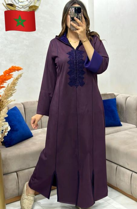 👑 جلابة أنيقة – ثوب دياكونال فاخر 👑