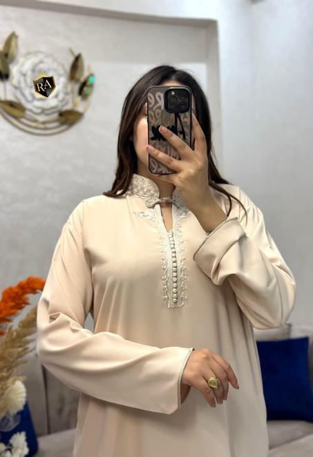 ✨ جلابة 2 بياس للافراح والمناسبات – قفطان + جلابة ✨